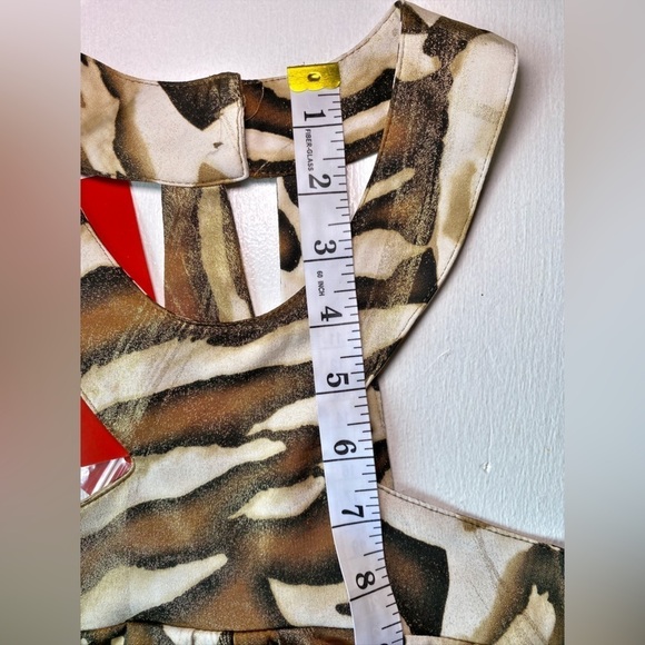 Dasuk Designs Shimmer Animal Print Tank Top - Picture 10 of 14